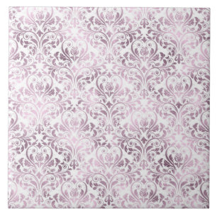 LILA WHITE MÖNSTER Tile Kakelplatta