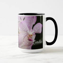 Lila White Orchid Coffee/Tea Mugg 15oz