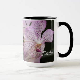 Lila White Orchid Coffee/Tea Mugg 15oz