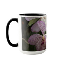 Lila White Orchid Coffee/Tea Mugg 15oz