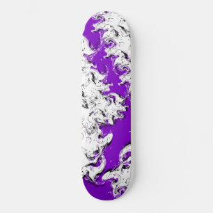 Lila White Skateboard