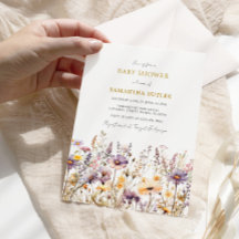 Lila WildblomBaby Shower