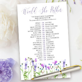 Lila Wildblomma, skulle hon vara en skugga?