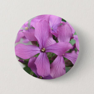 Lila Wildblommor Button Knapp