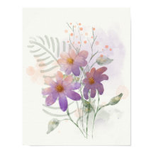 Lila Wildblommor