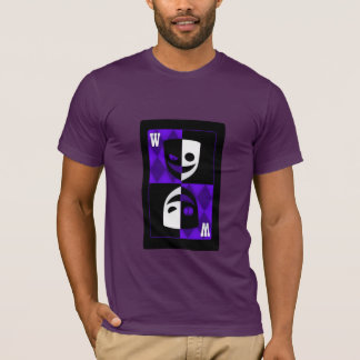 Lila Wildcard Poker Diamanter Inspirerad Anpassad T Shirt