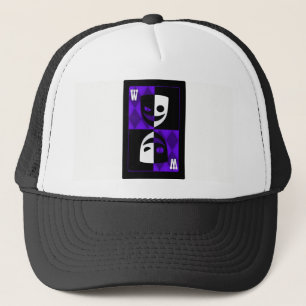Lila Wildcard Poker Rutor Truckerkeps