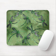 Lila Winged Dragonflies