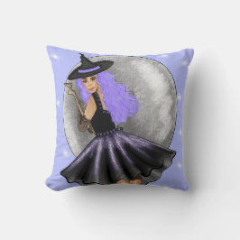 Lila Witch Dekorativ kudde