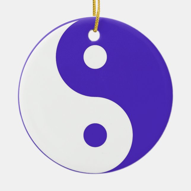 Lila Yin & Yang ornament (Framsidan)