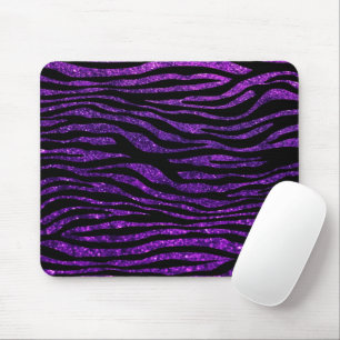 Lila Zebra, Glitter Zebra, Zebra tryck, Rand Musmatta