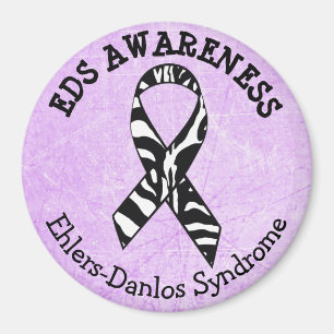 Lila Zebror EDS Ehlers-Danlos syndrome Magnet