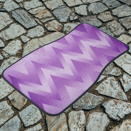 Lila Zig Zag Bilmatta