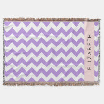 Lila Zigzag, Lila Chevron, ditt namn