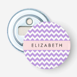 Lila Zigzag, Lila Chevron, ditt namn Flasköppnare