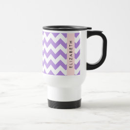 Lila Zigzag, Lila Chevron, ditt namn Resemugg