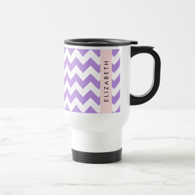 Lila Zigzag, Lila Chevron, ditt namn Resemugg (Höger)