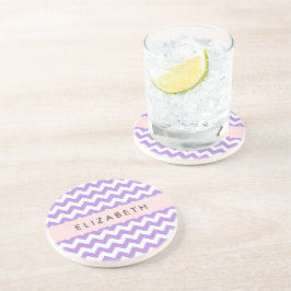 Lila Zigzag, Lila Chevron, ditt namn Underlägg