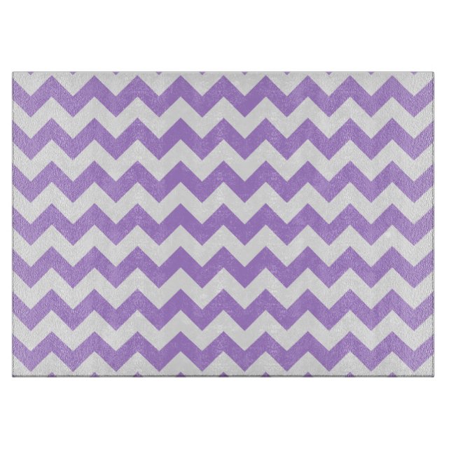 Lila Zigzag, Lila Chevron, Geometric Mönster (Framsidan)
