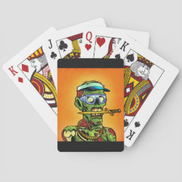 Lila Zombie Spelkort