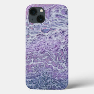 Lilac Akrylvätska Abstrakt Fluid Art
