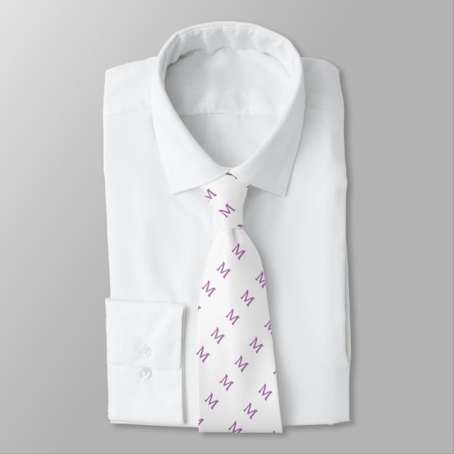 Lilac anpassad monogram  slips (Bunden)