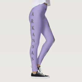 Lilac Arkansas State Flower Apple Blommar Leggings