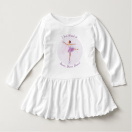 Lilac Ballerina Painting - Din text på den här söt T Shirt