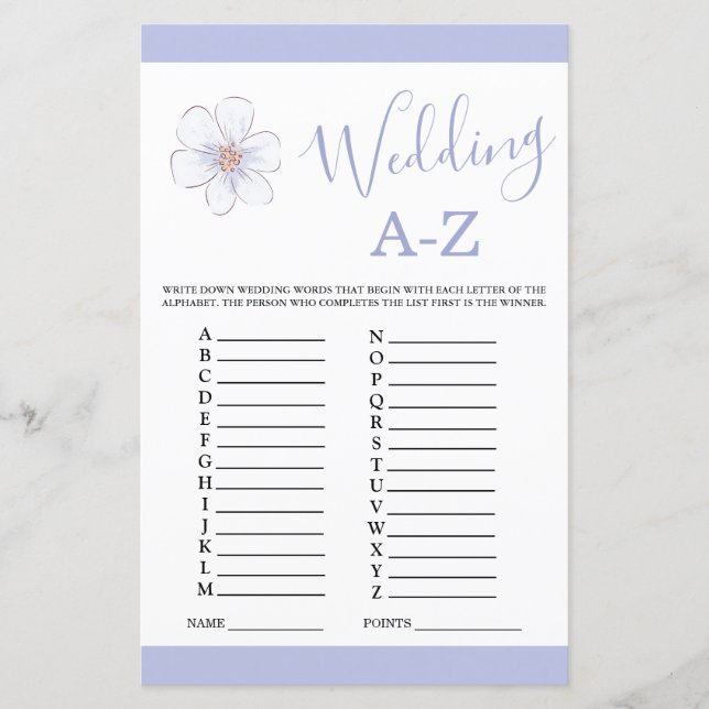 Lilac Blommigt What in Purse Möhippa Game (Framsida)