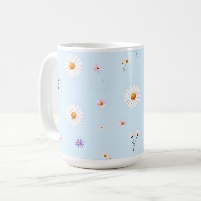 Lilac Blommor  Kaffemugg (Framsida vänster)