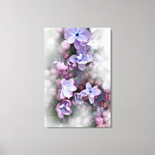Lilac-blomning Canvastryck