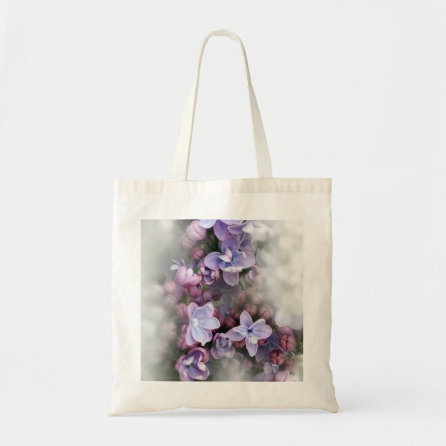 Lilac-blomning Tygkasse (Framsidan)