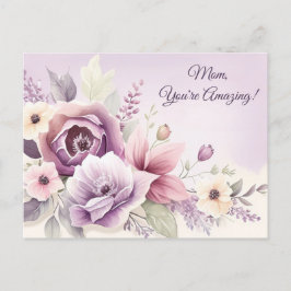 Lilac Blooms Mors dag kort
