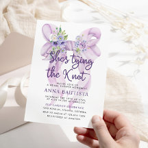 Lilac Bow Hon Gifter sig Möhippa