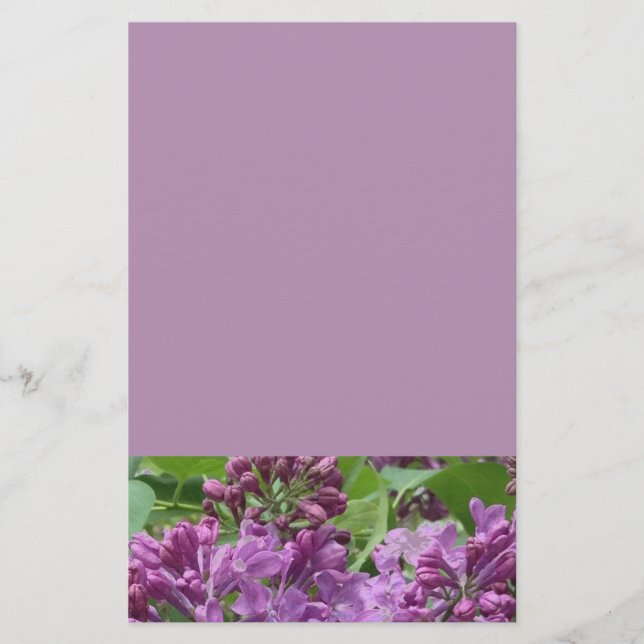 Lilac Brevpapper (Framsida)