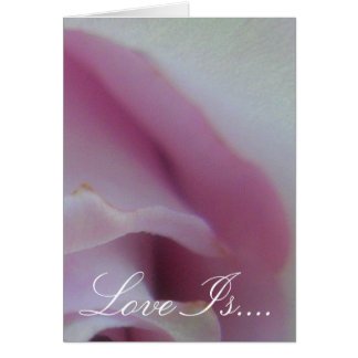 Lilac Bröllop Ro Hälsningskort