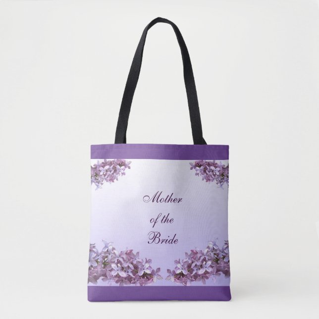 Lilac Budens mamma Bröllop Tote Bag Tygkasse (Framsida)