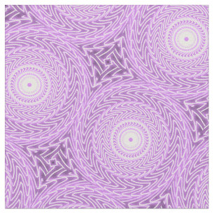 Lilac circles mönster tyg