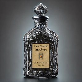 Lilac Cloven's Apothecary: Crystallized Blood A+ Klistermärken