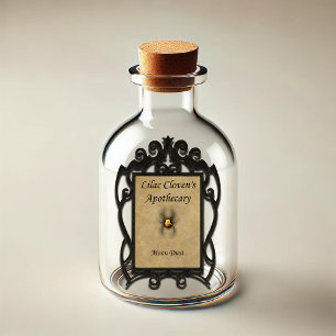 Lilac Cloven's Apothecary: Måne Dust Klistermärken