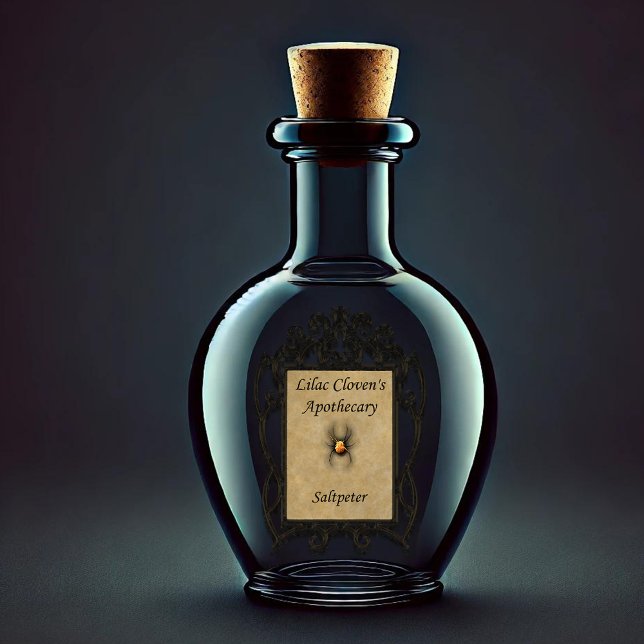 Lilac Cloven's Apothecary: Saltpeter Klistermärken (Skapare uppladdad)