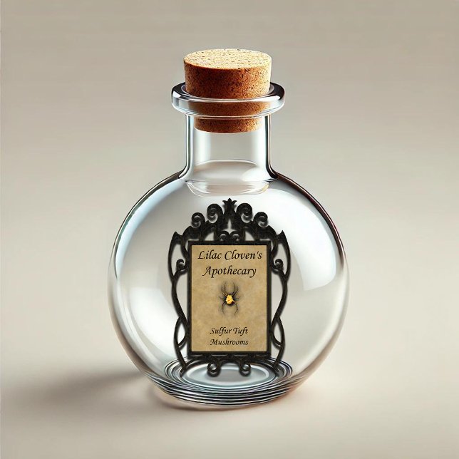 Lilac Cloven's Apothecary: Svavelsvampar Klistermärken (Skapare uppladdad)