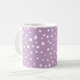 Lilac Dalmatian Spots, Dalmatian Dots, Doften Kaffemugg