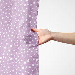 Lilac Dalmatian Spots, Dalmatian Dots, Doften Sjal<br><div class="desc">Cute,  roligt och adaterma dalmatiker fläckar mönster i lilac och vita färg. Modern gåva och trendig,  perfekt för dalmatiske älskare i ditt liv.</div>