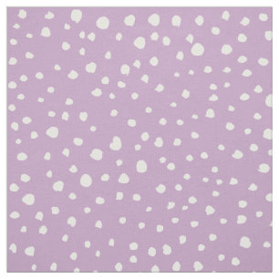 Lilac Dalmatian Spots, Dalmatian Dots, Doften Tyg