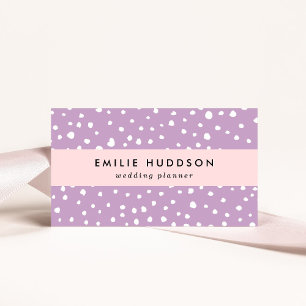 Lilac Dalmatian Spots, Dalmatian Dots, Doften Visitkort