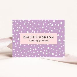 Lilac Dalmatian Spots, Dalmatian Dots, Doften Visitkort