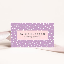 Lilac Dalmatian Spots, Dalmatian Dots, Doften Visitkort