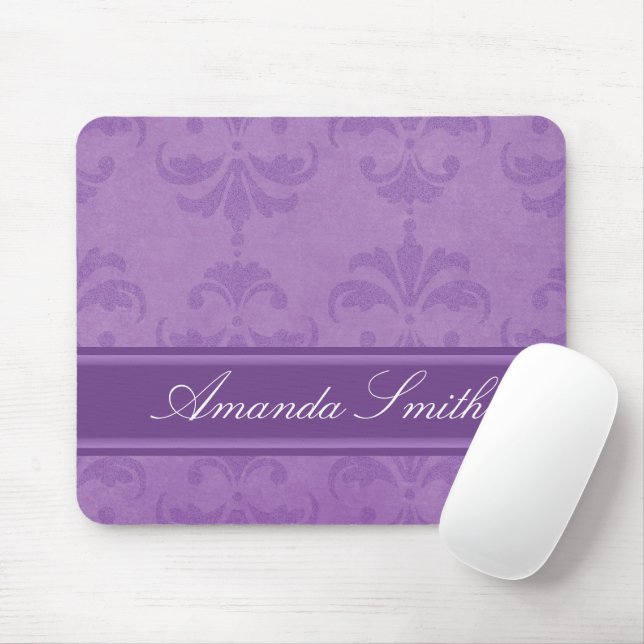 Lilac Damask Musmatta (Med mus)