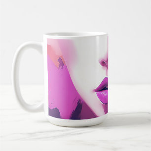 Lilac Dream Whisper - Serene, Etheral, Lila Kaffemugg